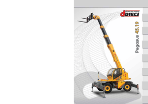 Chariot Élévateur avec châssis tounant Dieci Pegasus 45.19
