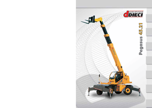 Chariot Élévateur avec châssis tounant Dieci Pegasus 45.21