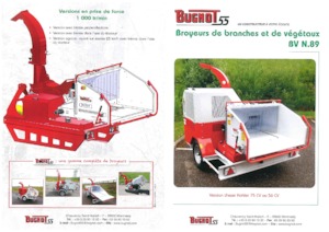 Déchiqueteuses de bois Bugnot BV-N 89 56 XL 