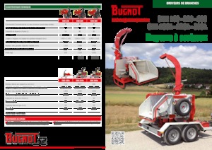 Déchiqueteuses de bois Bugnot CBB 300 A80