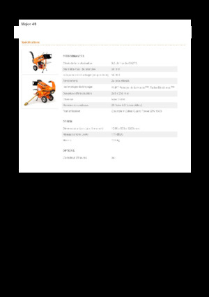 Déchiqueteuses de bois Eliet Major 4S