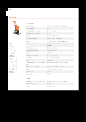 Déchiqueteuses de bois Eliet NEO³