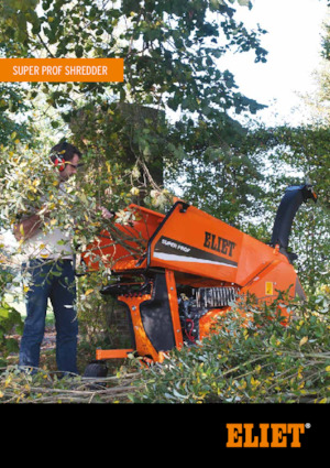 Déchiqueteuses de bois Eliet Super Prof Max