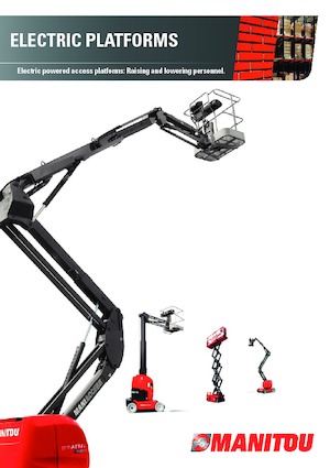 Nacelles ciseaux X su roues Manitou 120 SE