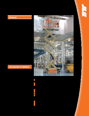 Nacelles ciseaux X su roues JLG 3246ES