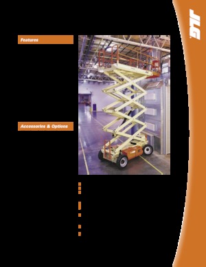 Nacelles ciseaux X su roues JLG 3369LE