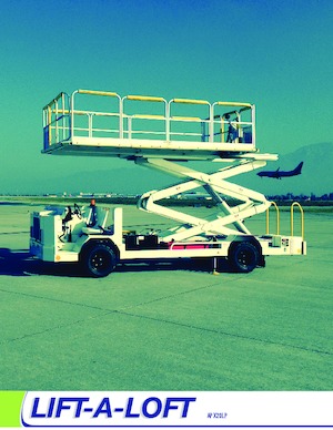 Nacelles ciseaux X su roues Lift-A-Loft APX20