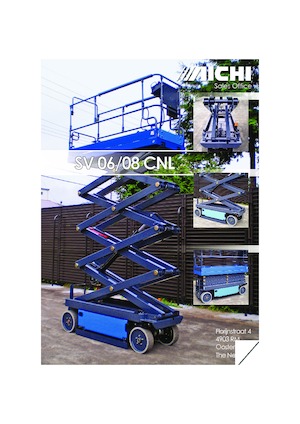 Nacelles ciseaux X su roues Aichi SV06CNL