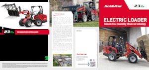 Chargeuses électriques sur pneus Schäffer 23e 