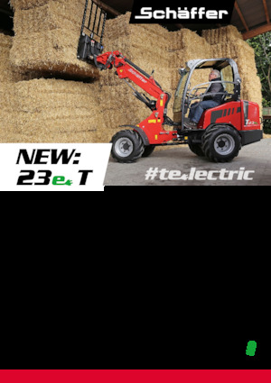 Chargeuses électriques sur pneus Schäffer 23e T 