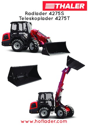 Chargeuses sur pneus Thaler 4275 S