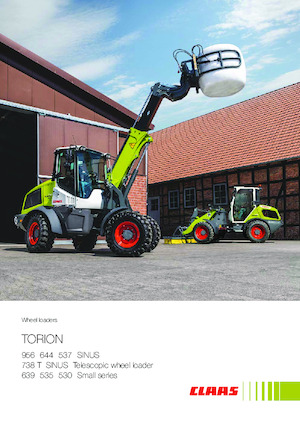 Valet de ferme Claas Torion 530