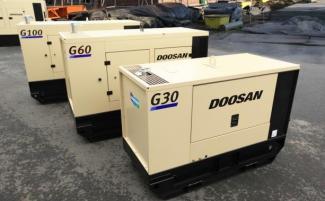 Groupes électrogènes Groupes électrogènes à diesel Doosan G100-IIIA 