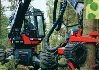 Machines forestières Abatteuse forestière Valmet 911.1