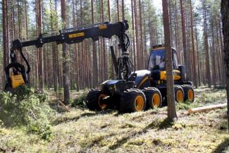 Machines forestières Abatteuse forestière Ponsse Ergo