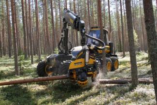 Machines forestières Abatteuse forestière Ponsse Ergo