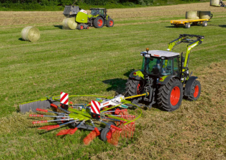 Andaineurs rotatifs Claas Liner 450 T