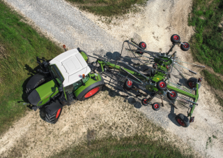 Andaineurs rotatifs Fendt Former 860 C Pro