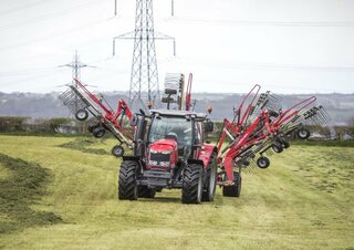 Andaineurs rotatifs Massey Ferguson RK1254 TRC