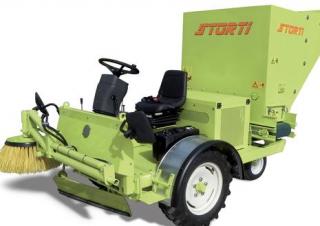 Équipement maintenance  estival Balayeuses de rue Balayeuses compactes Storti Sweeper