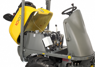 Bennes sur pneus Wacker Neuson 1001 