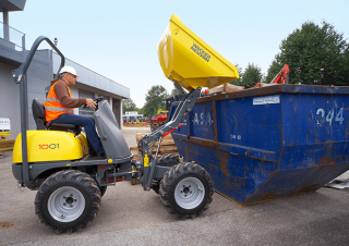 Bennes sur pneus Wacker Neuson 1001 