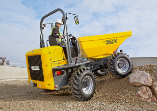 Bennes sur pneus Wacker Neuson DV60 dual view