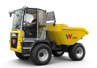 Bennes sur pneus Wacker Neuson DV90 dual view