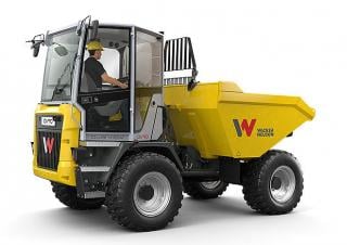 Bennes sur pneus Wacker Neuson DV90 dual view