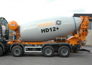 Bétonnières portée sur camion CIFA HD 12+