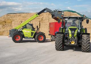 Chariot Élévateur Télescopique Claas Scorpion 736 