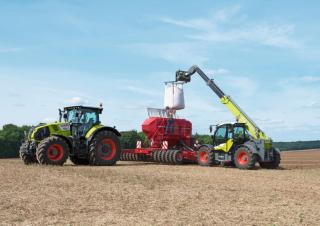 Chariot Élévateur Télescopique Claas Scorpion 756