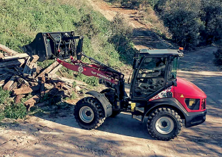 Chargeuses électriques sur pneus Yanmar V 8e