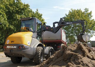 Chargeuses sur pneus Mecalac AS900