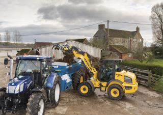 Chargeuses sur pneus New Holland W70C Z-bar
