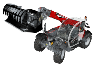 Chariot Élévateur Télescopique Massey Ferguson TH.8043 H 