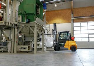 Chariots élevateurs frontaux à gaz Jungheinrich TFG 435s 