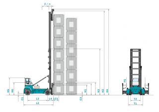 Konecranes SMV 37 G 4 Dimensions et taille