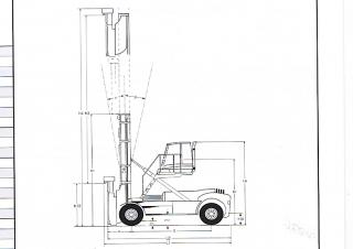 Linde C 80/4 Dimensions et taille