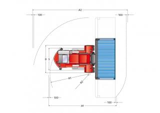 Kalmar DCE 80-45 E8 Dimensions et taille