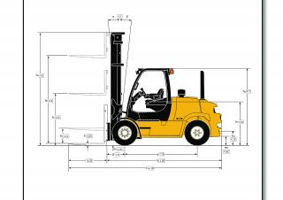 Yale GDP 90VX Value Dimensions et taille