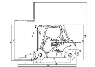 Chariots élévateurs antidéflagrants Chariots élévateurs diesel antidéflagrants Linde H 25 D