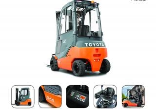 Chariots élevateurs frontaux  electriques Toyota 8 FBMK 16T 