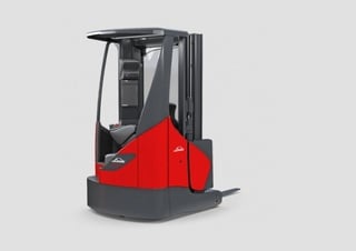 Chariots élévateurs pousseurs électriques Linde R16X triplex