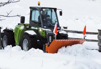 Équipement maintenance  hivernal Chasse-neige Chasse-neige avec clappets à ressorts Bema 1100/3000