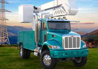 Camions Chassis Peterbilt 348 PACCAR PX-7