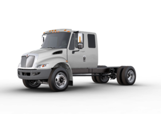 Camions Chassis International Durastar 4400 107 SBA Extended Cab Cummins B6.7
