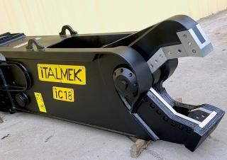 Pièces jointes Cisaille pour ferailles et acier Italmek IC18