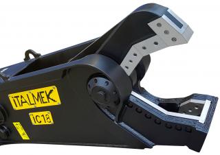 Pièces jointes Cisaille pour ferailles et acier Italmek IC18