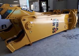 Pièces jointes Cisaille pour ferailles et acier OSA Demolition Equipment SH55 